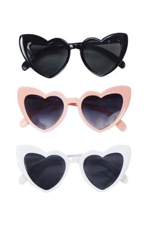 Cat-Eye Heart Sunglasses